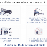 Apertura de nuevos créditos