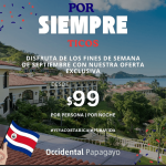 Oferta Septiembre 2025 Occidental Papagayo